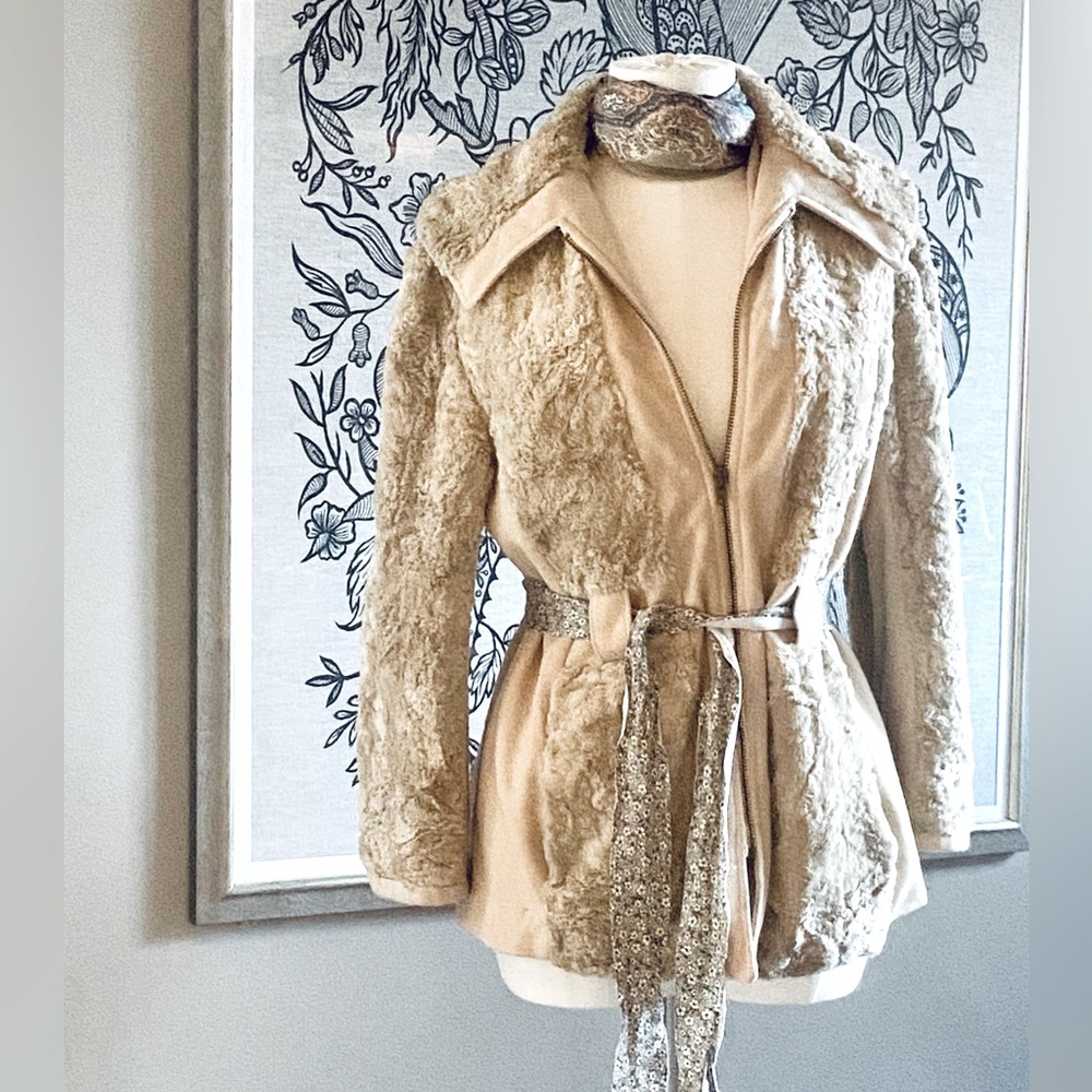 Vintage faux fur jacket